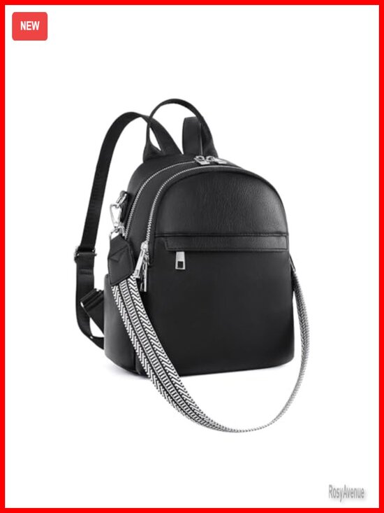 Mini Leather Backpack Purse Women Convertible Travel Shoulder Handbag